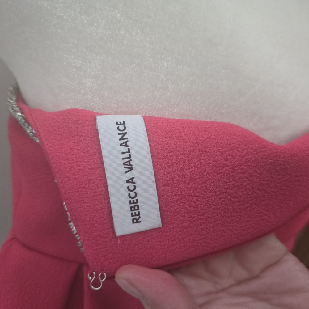 Rebecca Vallance Pink Puff Sleeve Mini Dress - Picture 3 of 3